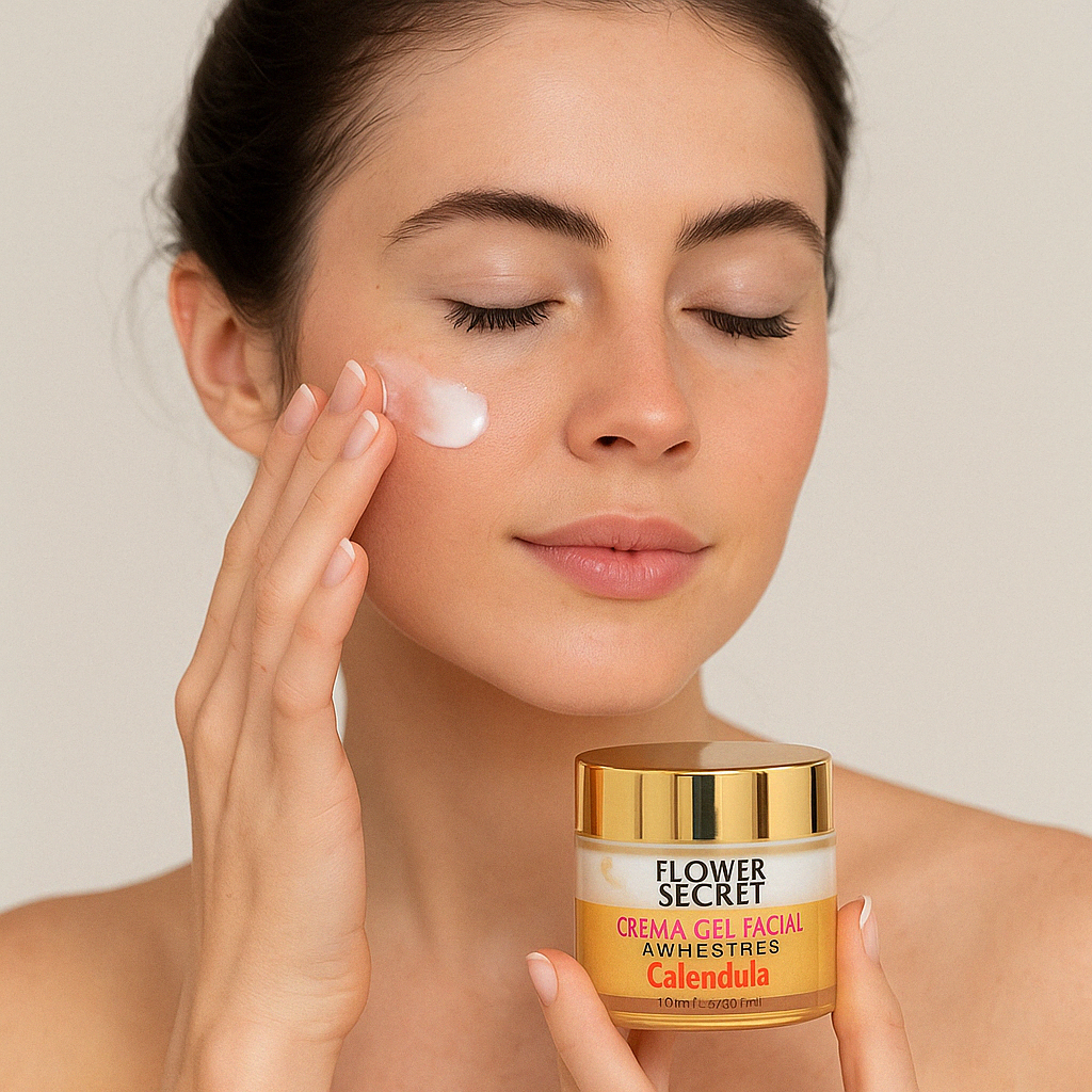🧴 Crema Gel Antiestrés – Caléndula 80ml