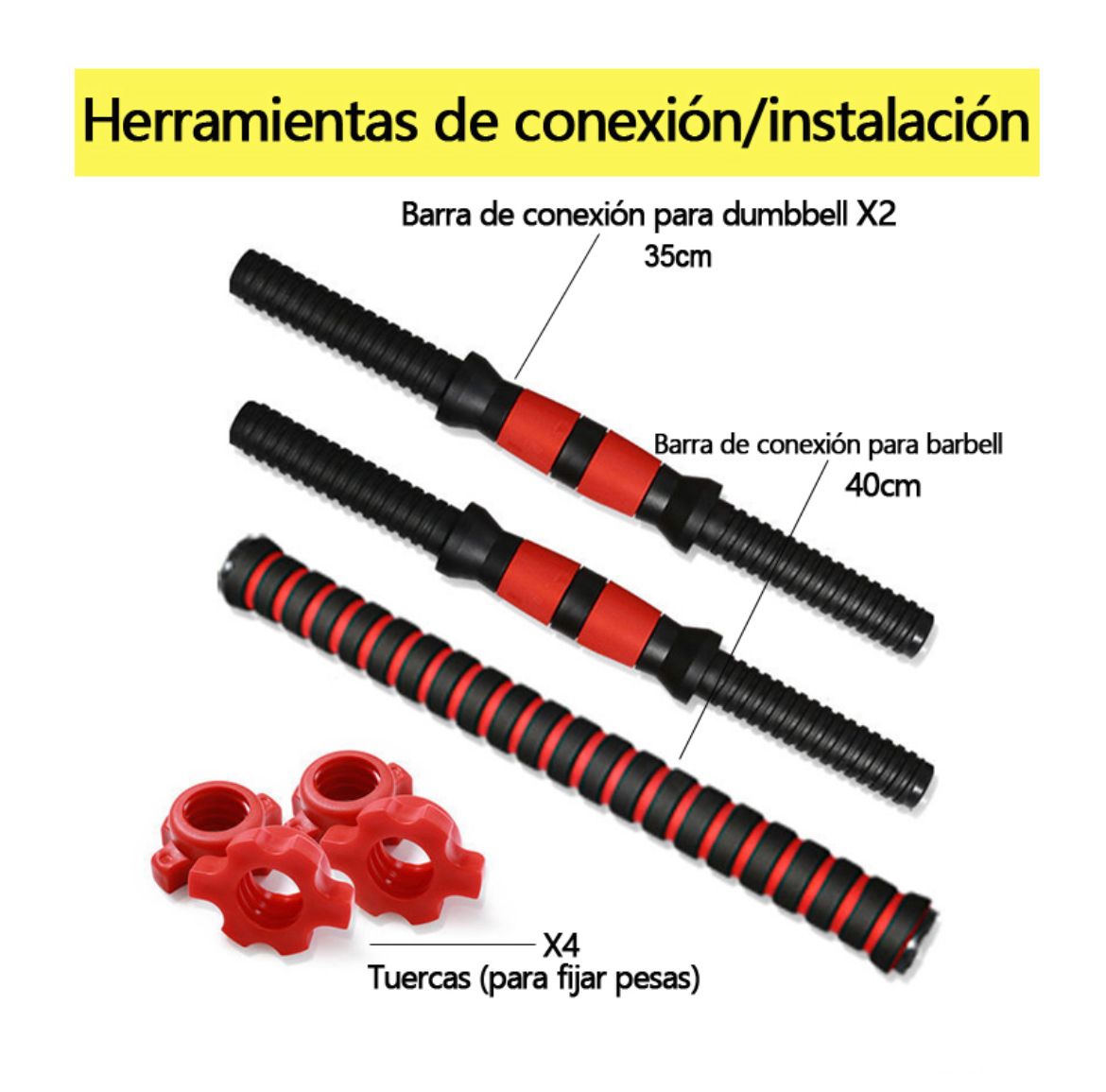 🏋️♂️ Set de Pesas Ajustables 15 KG – ¡Tu Entrenamiento en Casa Nunca Fue Tan Fácil!