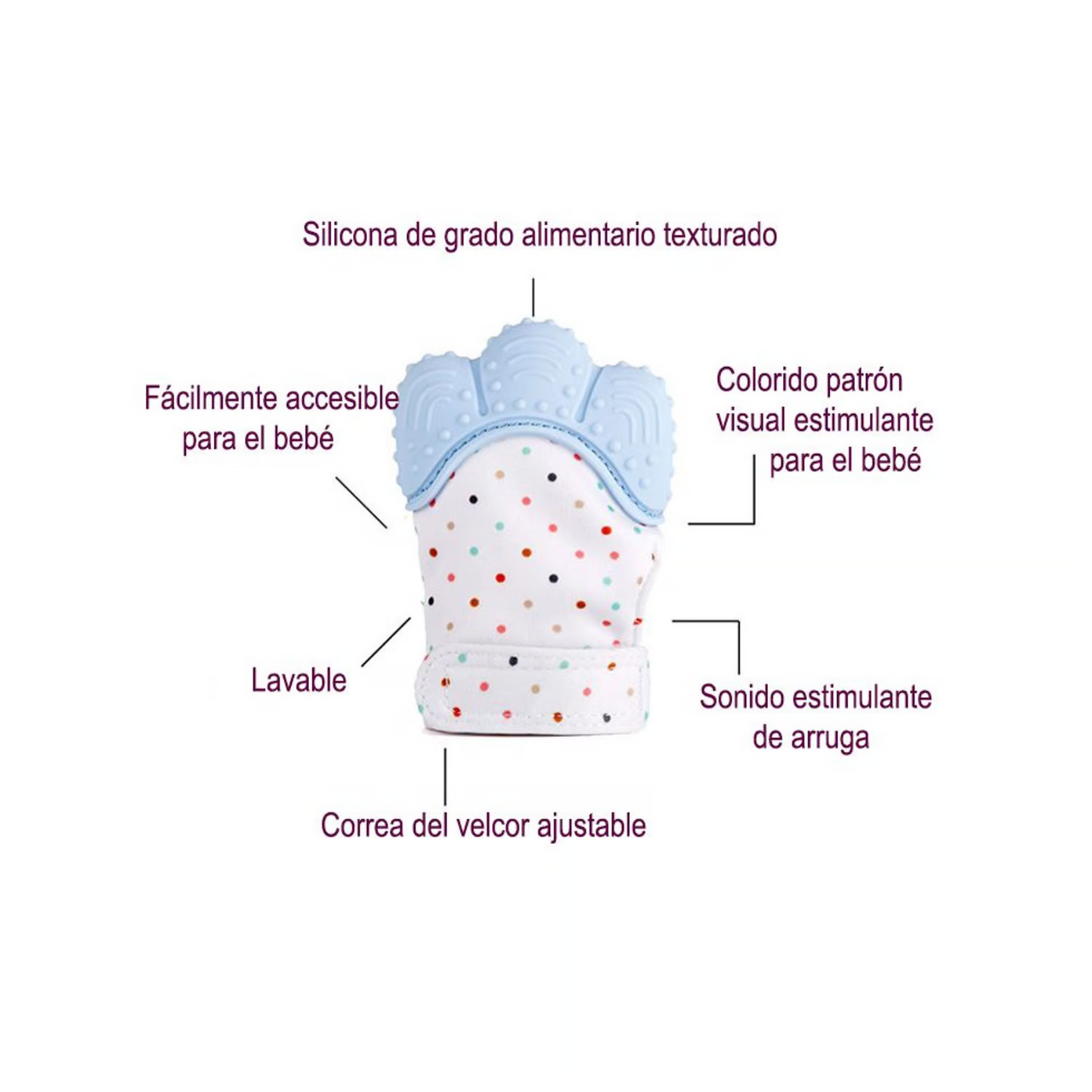 🧸🦷 ¡Alivio y diversión para tu bebé durante la dentición!