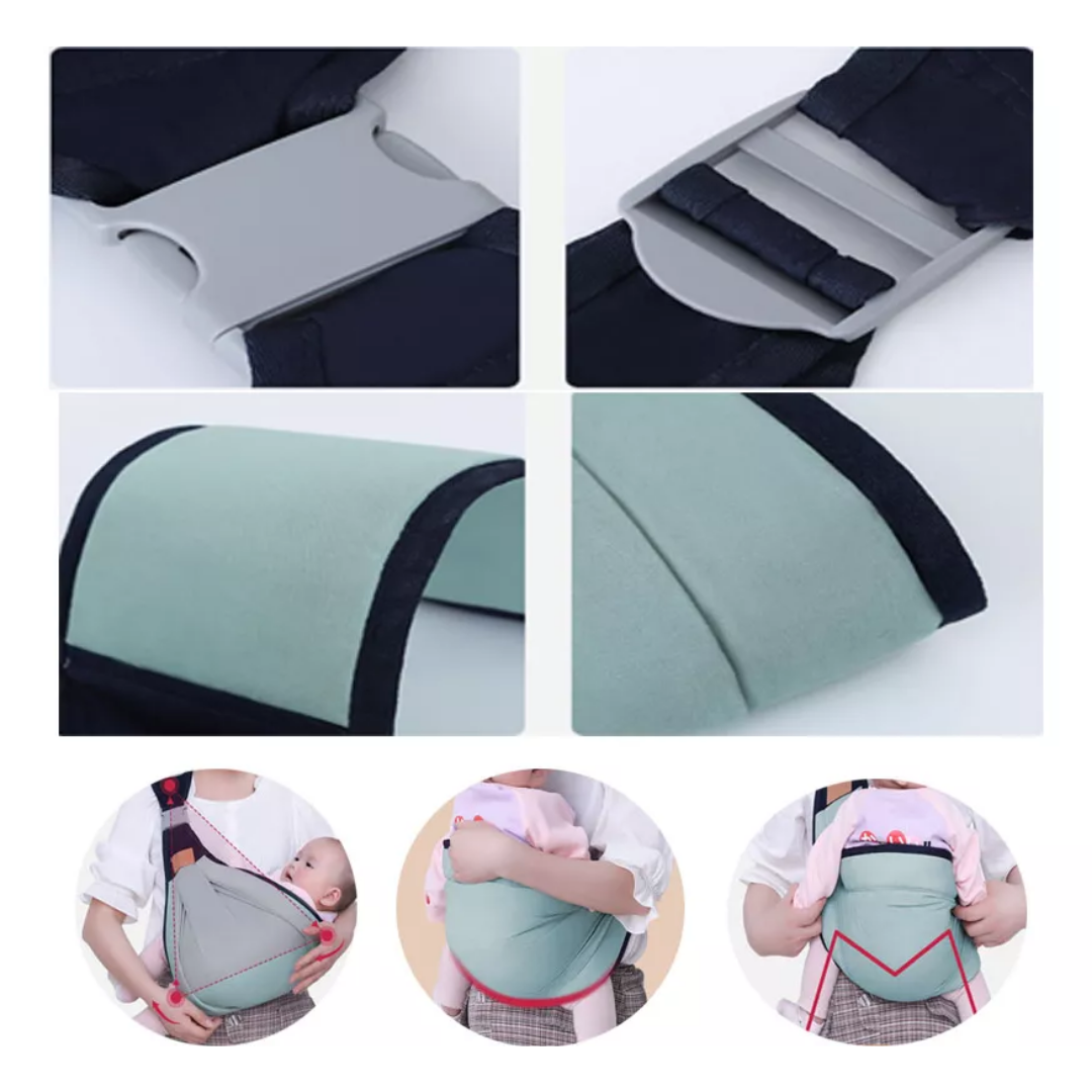 👶👜 ¡Lleva a tu bebé contigo de forma cómoda, segura y sin esfuerzo!
