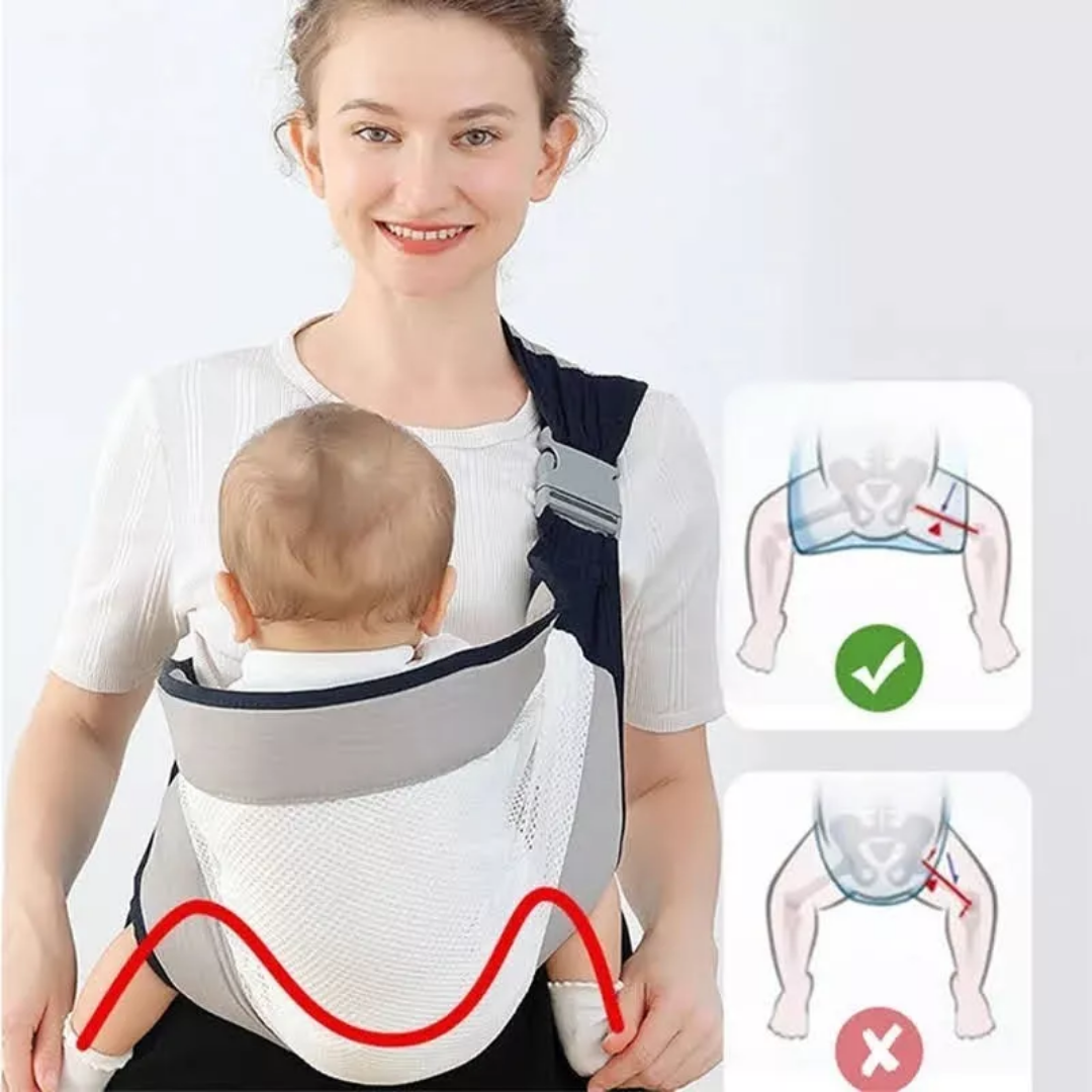 👶👜 ¡Lleva a tu bebé contigo de forma cómoda, segura y sin esfuerzo!