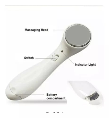 💆♀️ Masajeador Facial Antienvejecimiento con Ultrasonido – Rejuvenece Tu Piel en Casa