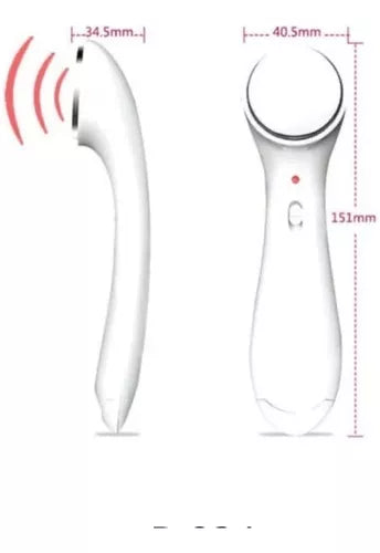 💆♀️ Masajeador Facial Antienvejecimiento con Ultrasonido – Rejuvenece Tu Piel en Casa