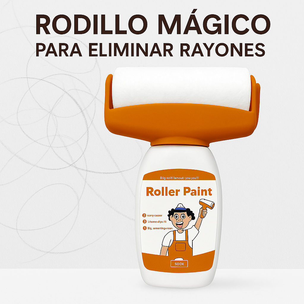🧽✨ RODILLO MÁGICO PARA ELIMINAR RAYONES – ¡Di adiós a las marcas en segundos!