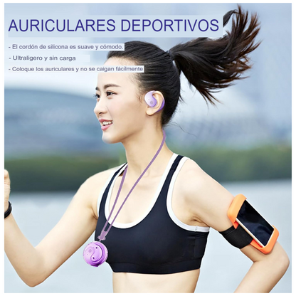 🎧 Audífonos Inalámbricos Esfera Purple – ¡Tu soundtrack! ☀️🎶