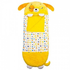 🐾 Saco de Dormir 2 en 1 para Niños – Diseño Perrito Suave y Divertido