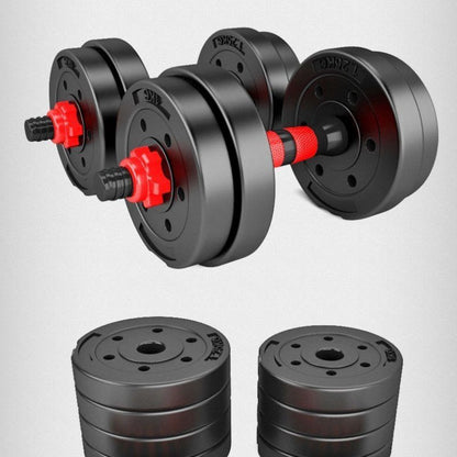 🏋️‍♂️ Set de Pesas Ajustables 20 KG 6 en 1 – ¡Entrena en Casa como un PRO!