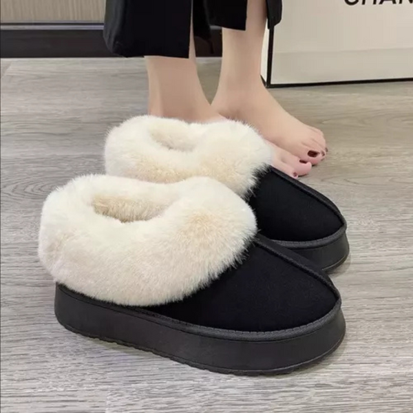 ❄️ Botas de Nieve Cortas con Felpa para Mujer – Invierno con Estilo 👢