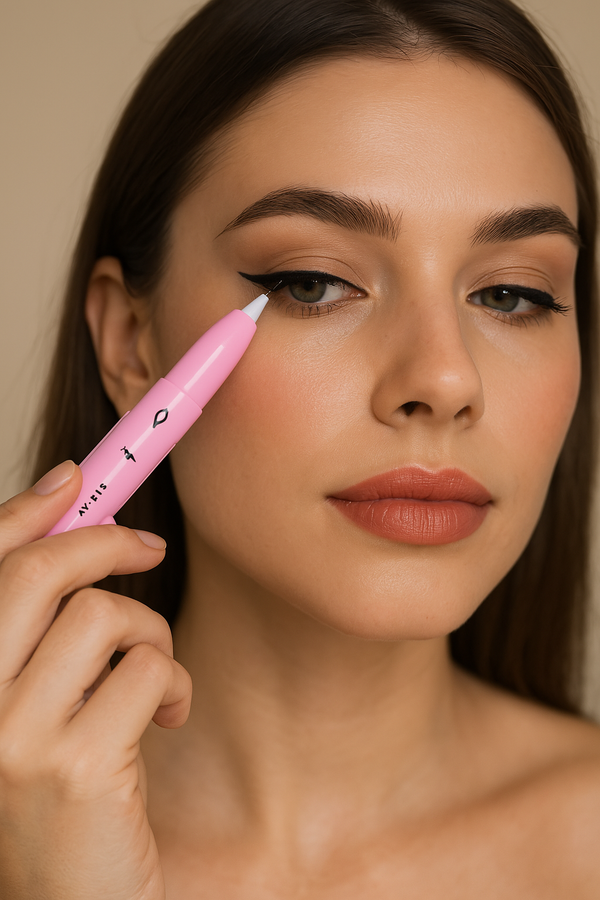 🖊️ Lápiz Delineador 4 en 1 Premium – ¡Todo lo que necesitas en un solo lápiz!