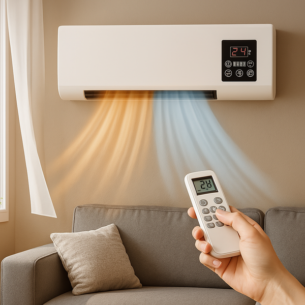 ❄🔥 ClimaPerfect – Calefactor Eléctrico Frío/Calor para Todo el Año