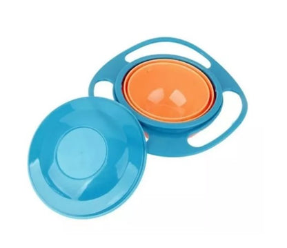 🍼 Plato Antiderrame 360° Gyro Bowl – ¡La Hora de Comer sin Desorden!