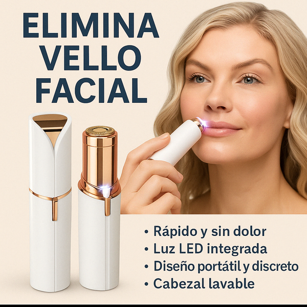 ✨ Depiladora Facial Portátil 2 en 1 – Remueve el vello al instante, sin dolor 💖