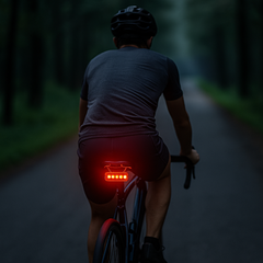 🚴‍♂️ Luz Trasera LED para Bicicleta RUPU ON – 300 lm | Recargable por USB