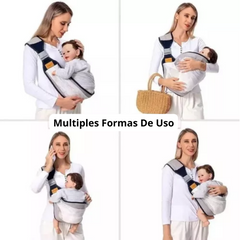 👶👜 ¡Lleva a tu bebé contigo de forma cómoda, segura y sin esfuerzo!