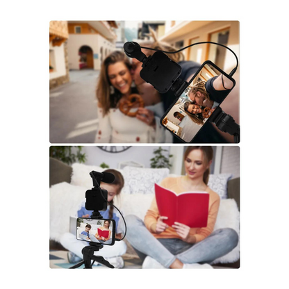 🎥 Kit de Trípode Todo en Uno para Creadores de Contenido – ¡Graba como un profesional! 🎬📱