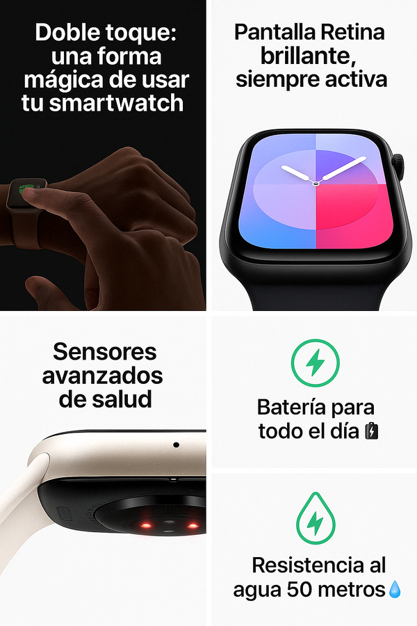 ⌚️ Smartwatch SA200 Series 9 – ¡Tecnología y estilo en tu muñeca!