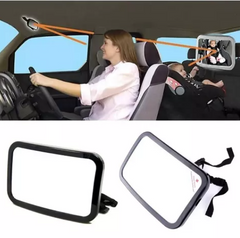 🚗👶 ¡Viaja con tranquilidad! Observa a tu bebé en todo momento sin distraerte al conducir