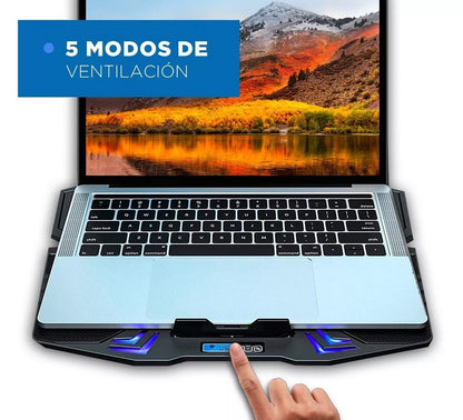 💨 Base Cooler para Notebook Link On – Potencia y frescura para tu laptop 💻❄️