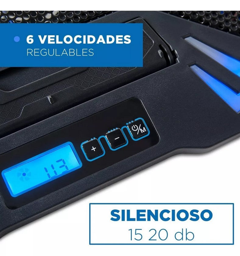 💨 Base Cooler para Notebook Link On – Potencia y frescura para tu laptop 💻❄️